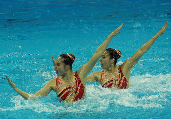 China's up-and-coming synchronized swimming squad wants to maintain its recent dominance over European rival Spain in the London Olympic pool. Buoyed by success