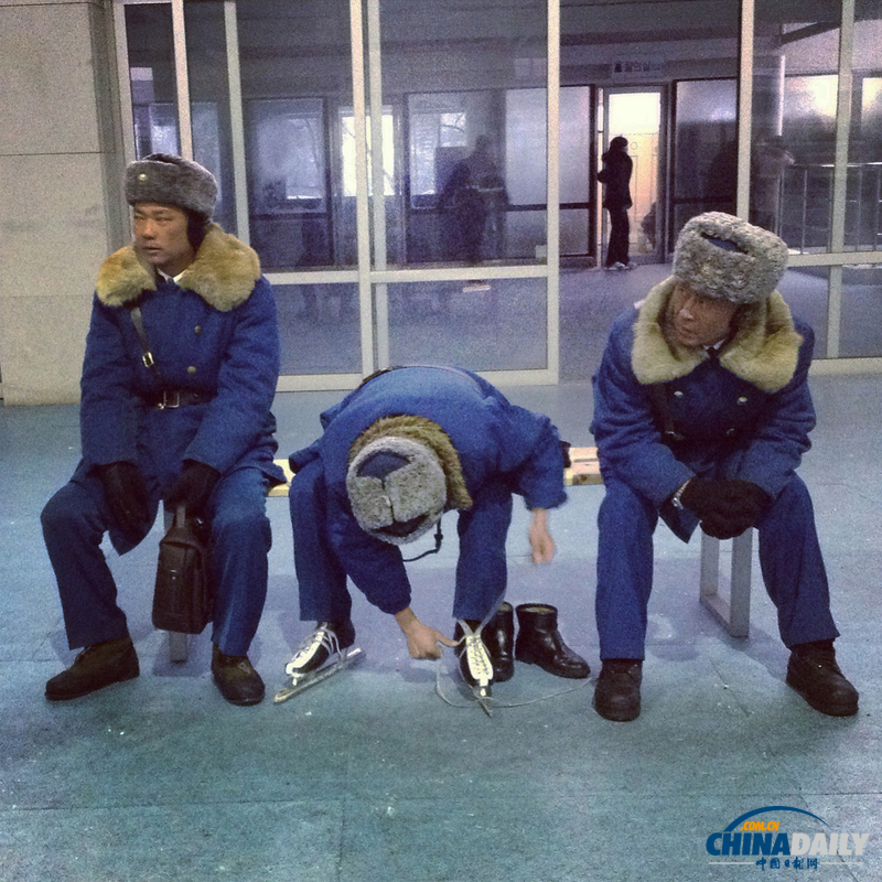 朝鮮社會(huì)民生眾生相 幼兒園內(nèi)美日大兵成扔投目標(biāo)