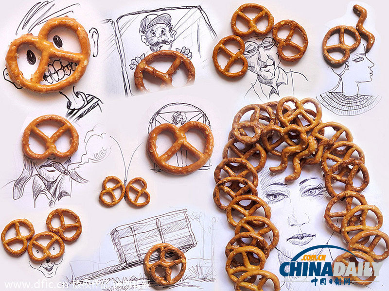 巴西藝術(shù)家趣味鉛筆畫(huà)栩栩如生