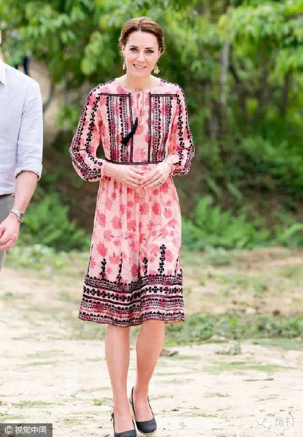 她貴比英女王，卻穿幾百塊的衣服美翻東南亞！