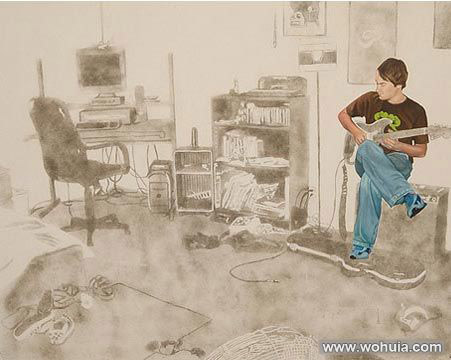 Amazing dust paintings