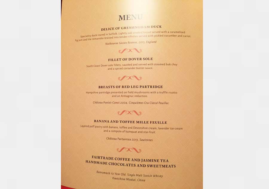 Guildhall banquet raises toast to President Xi, first lady Peng