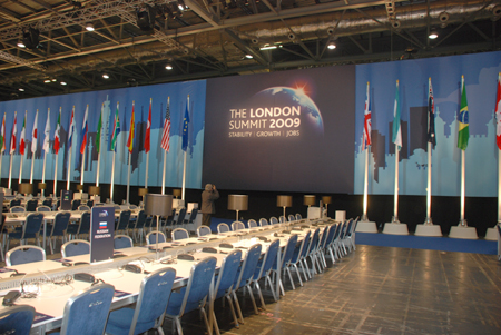 G20國(guó)峰會(huì)媒體大廳里各項(xiàng)設(shè)施配備完整